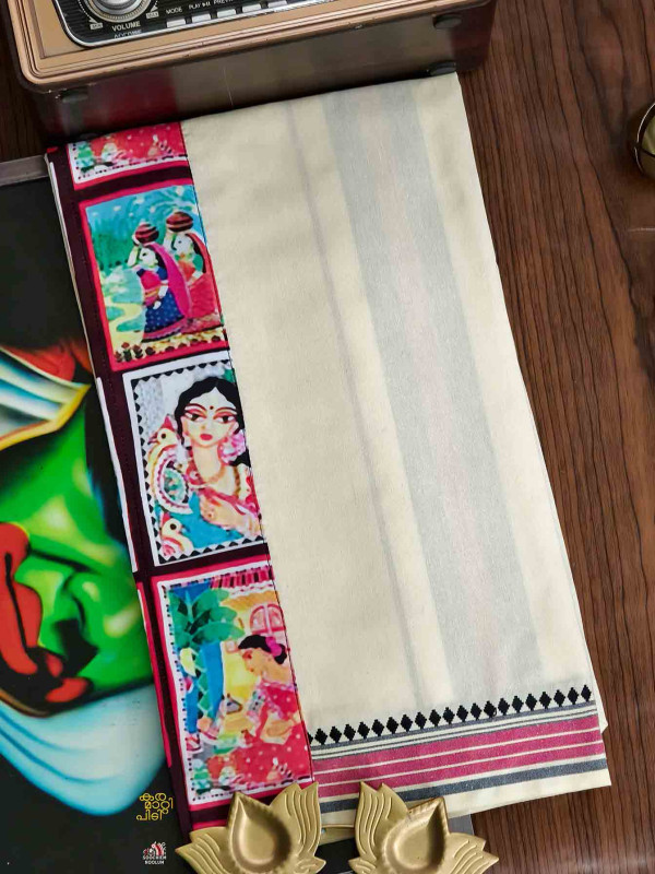 Ivory Limited Edition Premium Cotton Dhoti