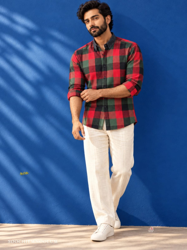 CLASSIC CHECKS DESIGNER PREMIUM SHIRT