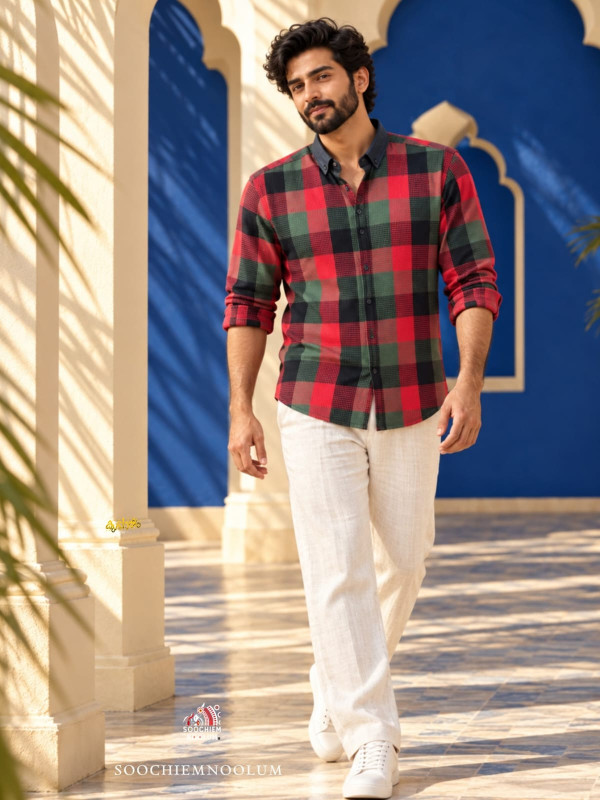 CLASSIC CHECKS DESIGNER PREMIUM SHIRT