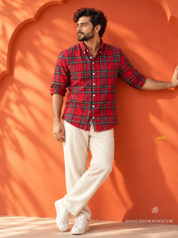 CLASSIC CHECKS DESIGNER PREMIUM SHIRT
