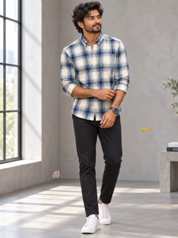 CLASSIC CHECKS DESIGNER PREMIUM SHIRT