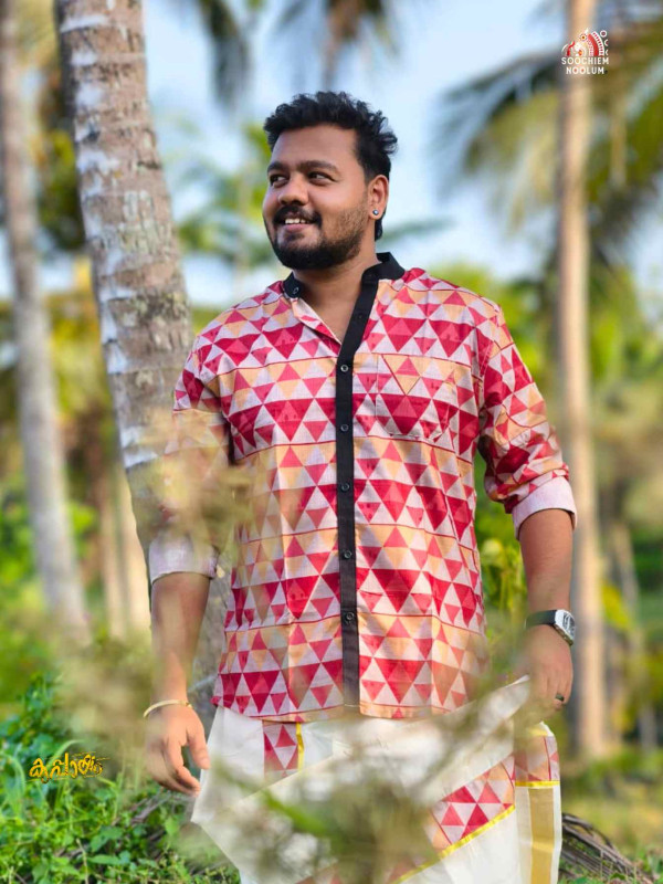 Designer Premium Shirt+ Double Cotton Dhoti Combo[COMBO000309]