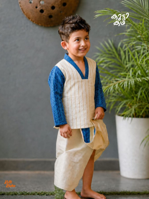 AMBARAM - DESIGNER COTTON KURTA FOR KIDS