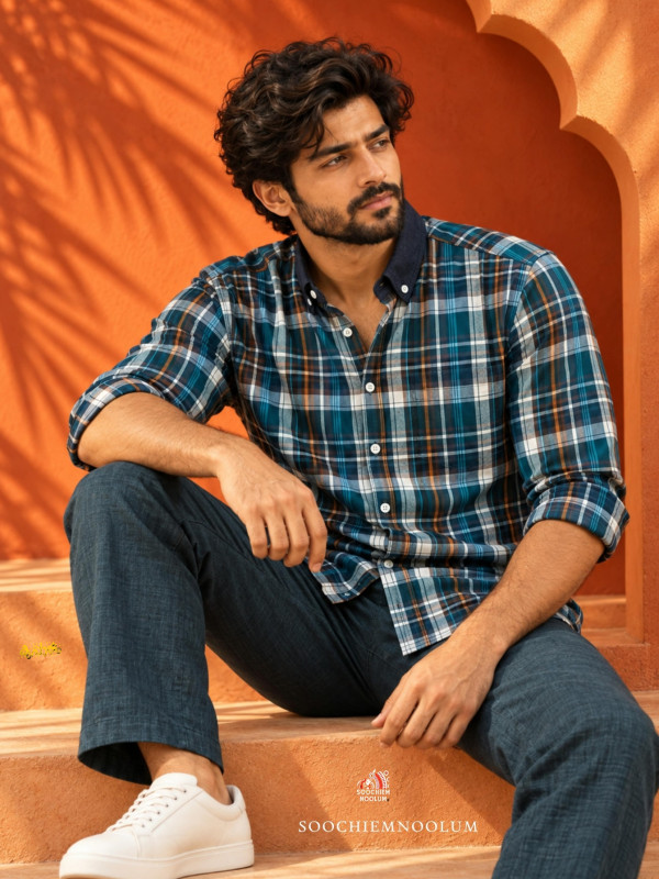 CLASSIC CHECKS DESIGNER PREMIUM SHIRT