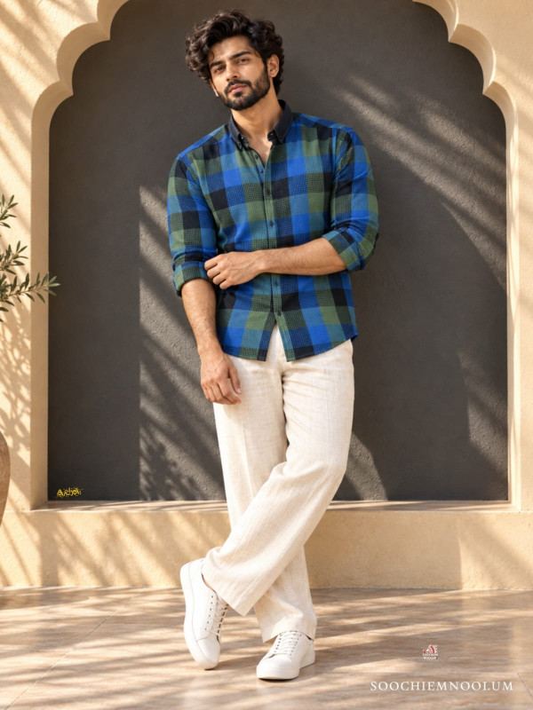 CLASSIC CHECKS DESIGNER PREMIUM SHIRT