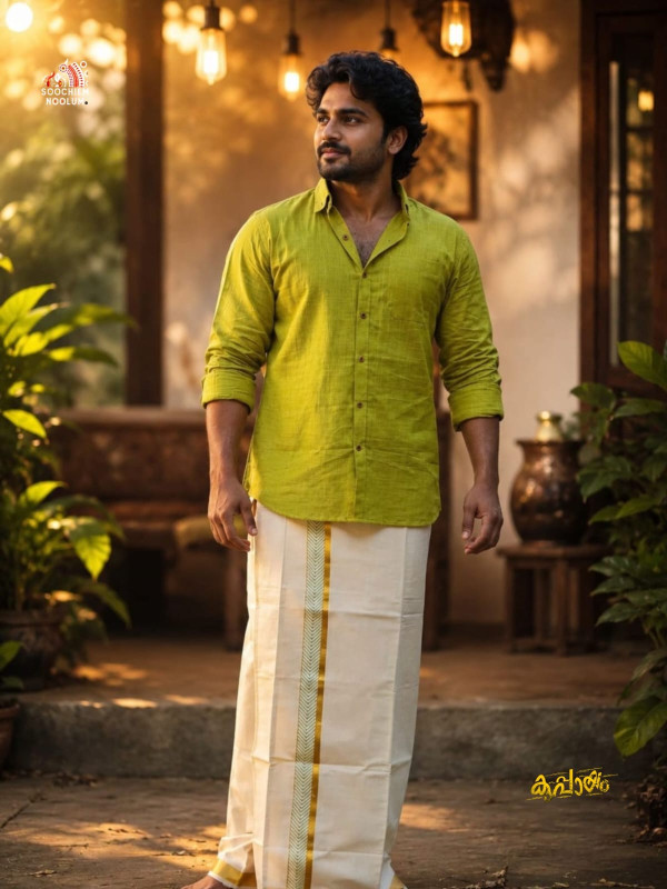 Royal Loom Signature Shirt - Lime Green
