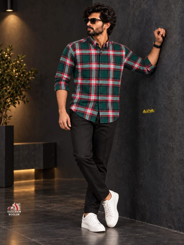 CLASSIC CHECKS DESIGNER PREMIUM SHIRT