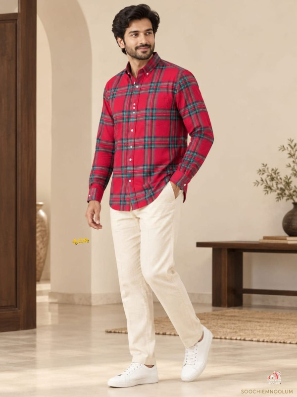 CLASSIC CHECKS DESIGNER PREMIUM SHIRT