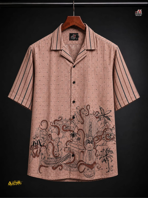 PRE BOOK ONLY SHIPPING AFTER 7 WORKING DAYS-ONAM SPECIAL DESIGNER PREMIUM SHIRT
