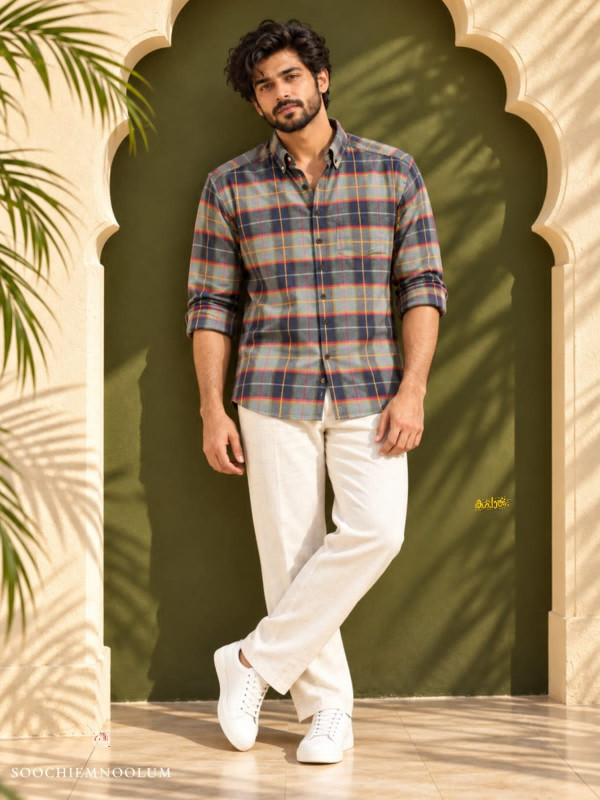 CLASSIC CHECKS DESIGNER PREMIUM SHIRT