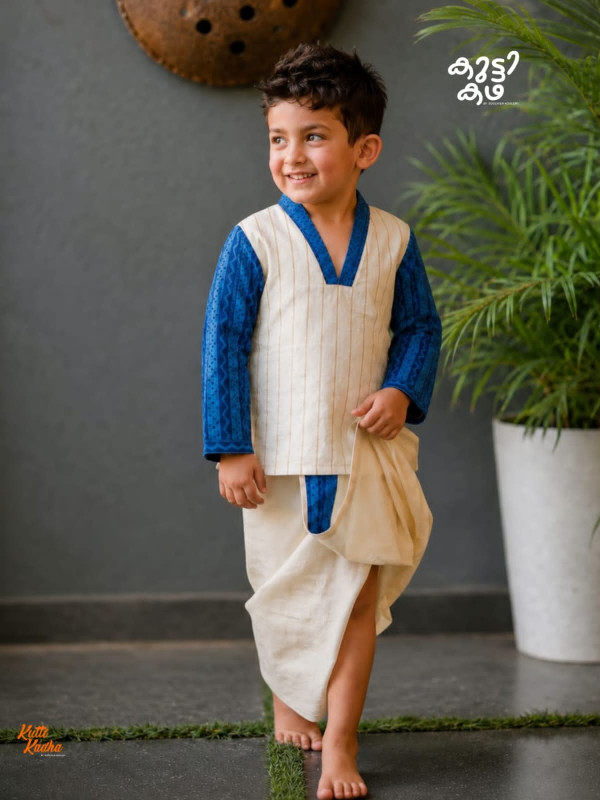AMBARAM - DESIGNER COTTON KURTA FOR KIDS