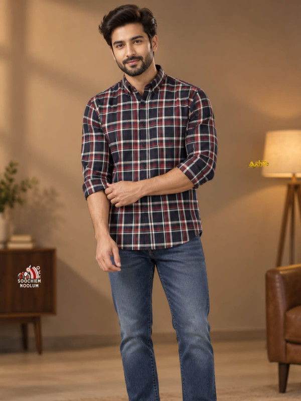 CLASSIC CHECKS DESIGNER PREMIUM SHIRT