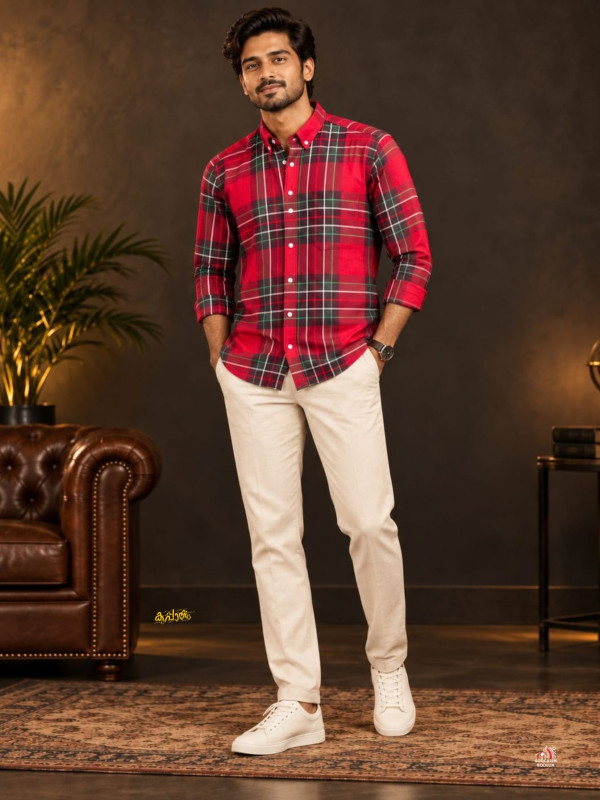 CLASSIC CHECKS DESIGNER PREMIUM SHIRT