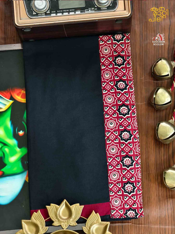 Black Limited Edition Premium Cotton Dhoti
