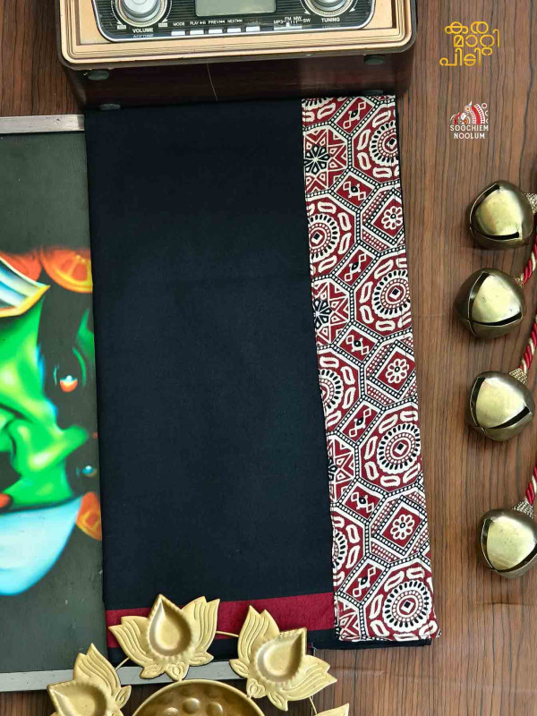 Black Limited Edition Premium Cotton Dhoti
