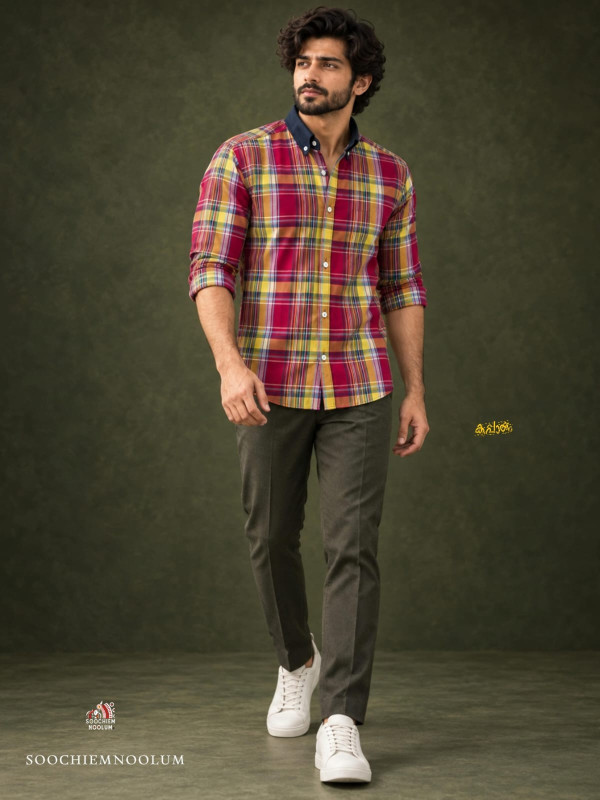 CLASSIC CHECKS DESIGNER PREMIUM SHIRT