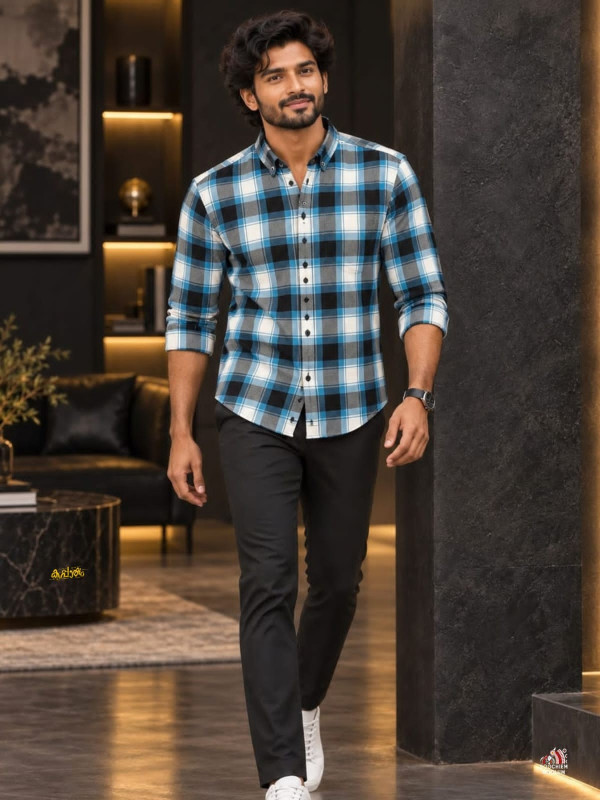 CLASSIC CHECKS DESIGNER PREMIUM SHIRT