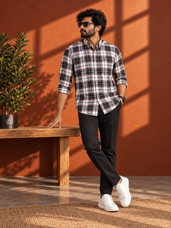 CLASSIC CHECKS DESIGNER PREMIUM SHIRT