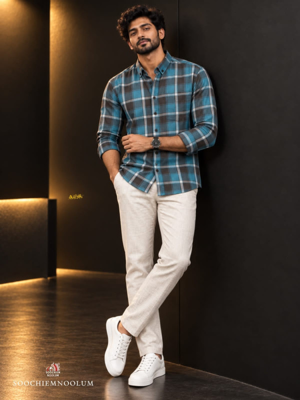 CLASSIC CHECKS DESIGNER PREMIUM SHIRT