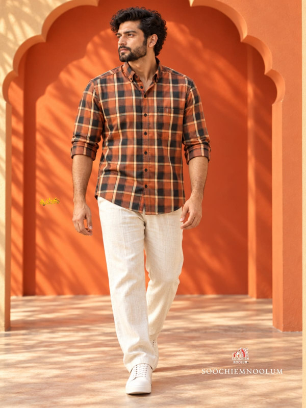 CLASSIC CHECKS DESIGNER PREMIUM SHIRT
