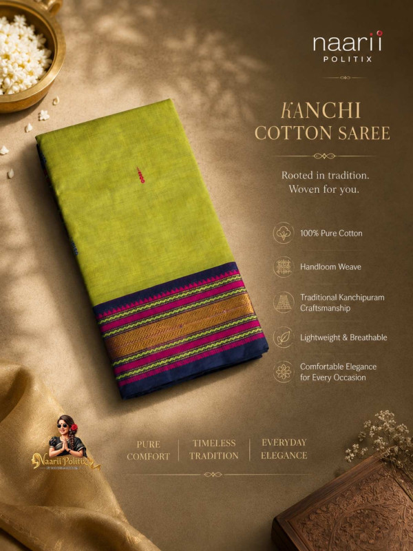 Premium Kanchi Cotton Saree - [SAREE0000317]