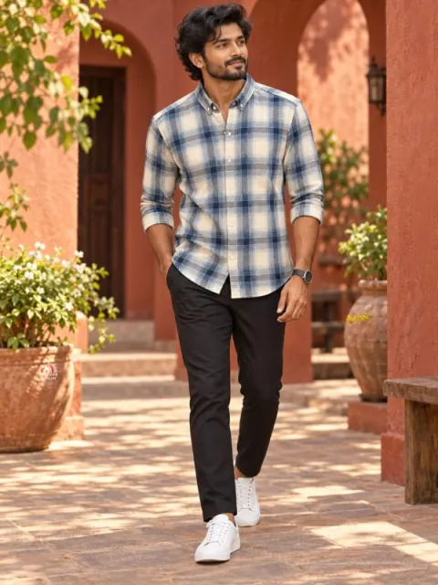 CLASSIC CHECKS DESIGNER PREMIUM SHIRT
