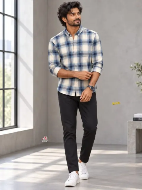 CLASSIC CHECKS DESIGNER PREMIUM SHIRT