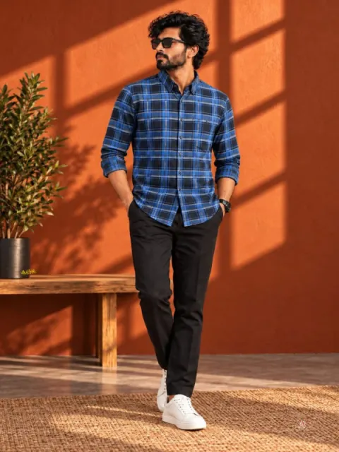 CLASSIC CHECKS DESIGNER PREMIUM SHIRT