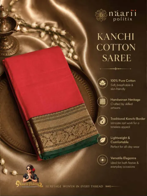PREMIUM KANCHI COTTON SAREE